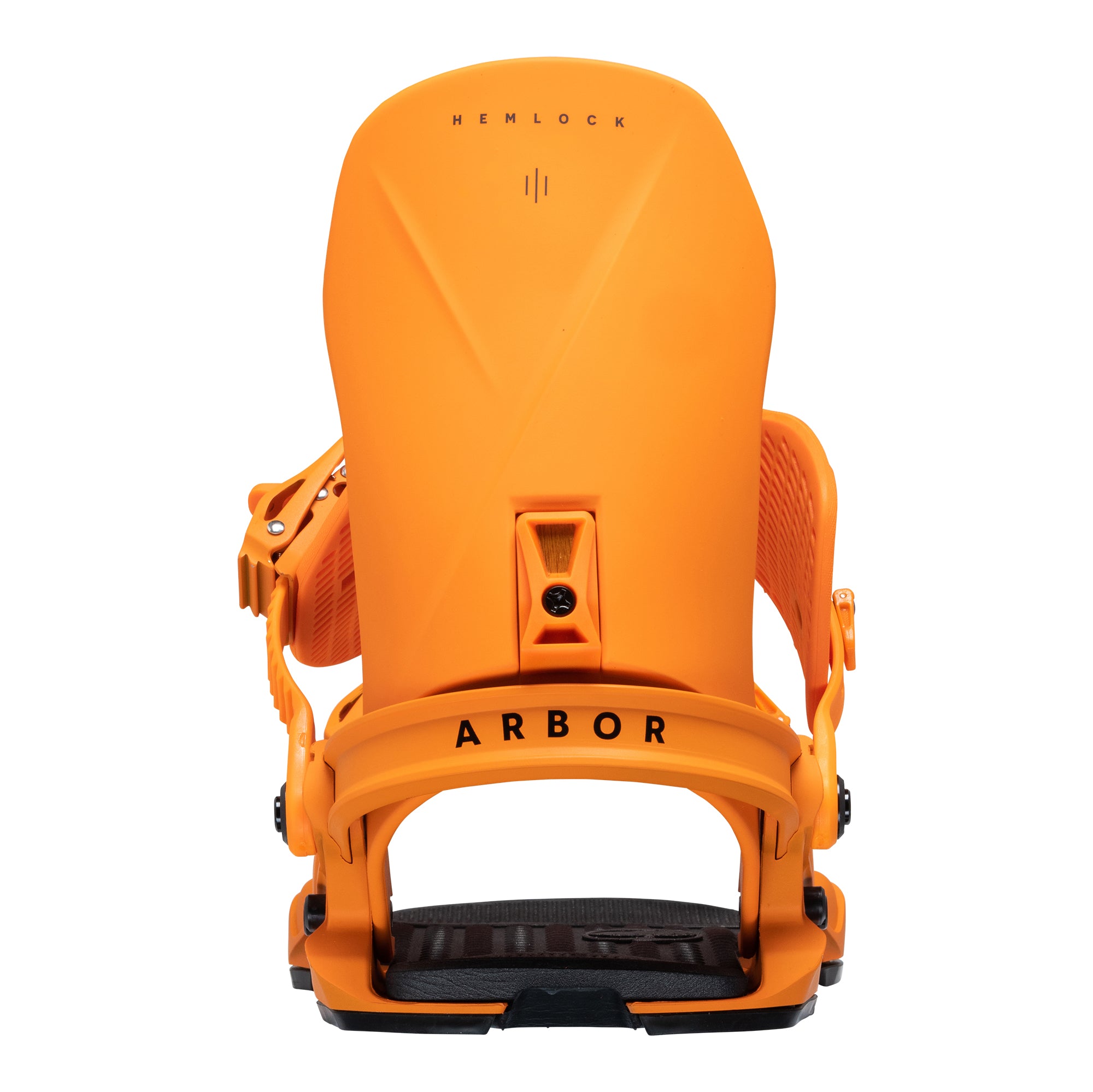 Arbor Snowboarding Hemlock Snowboard Bindings Orange Arbor