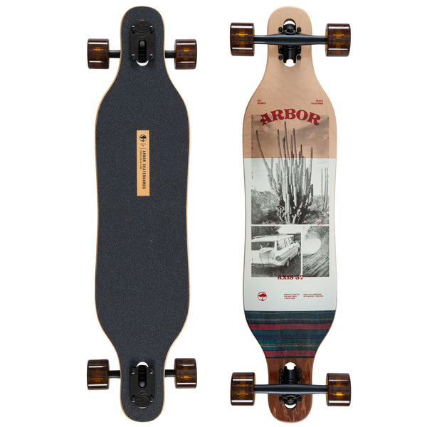 Arbor Skateboards Axis 37 Longboard Complete Photo Collection 