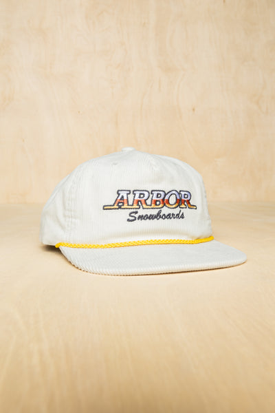 ARBOR ARBOR DIRT TRACK CORDUROY SNAPBACK HAT INDIGO - The Garden