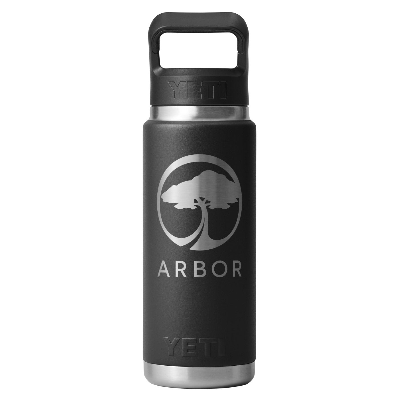 Arbor Collective Yeti Rambler 26 oz Water Bottle Landmark - Sip Straw Lid