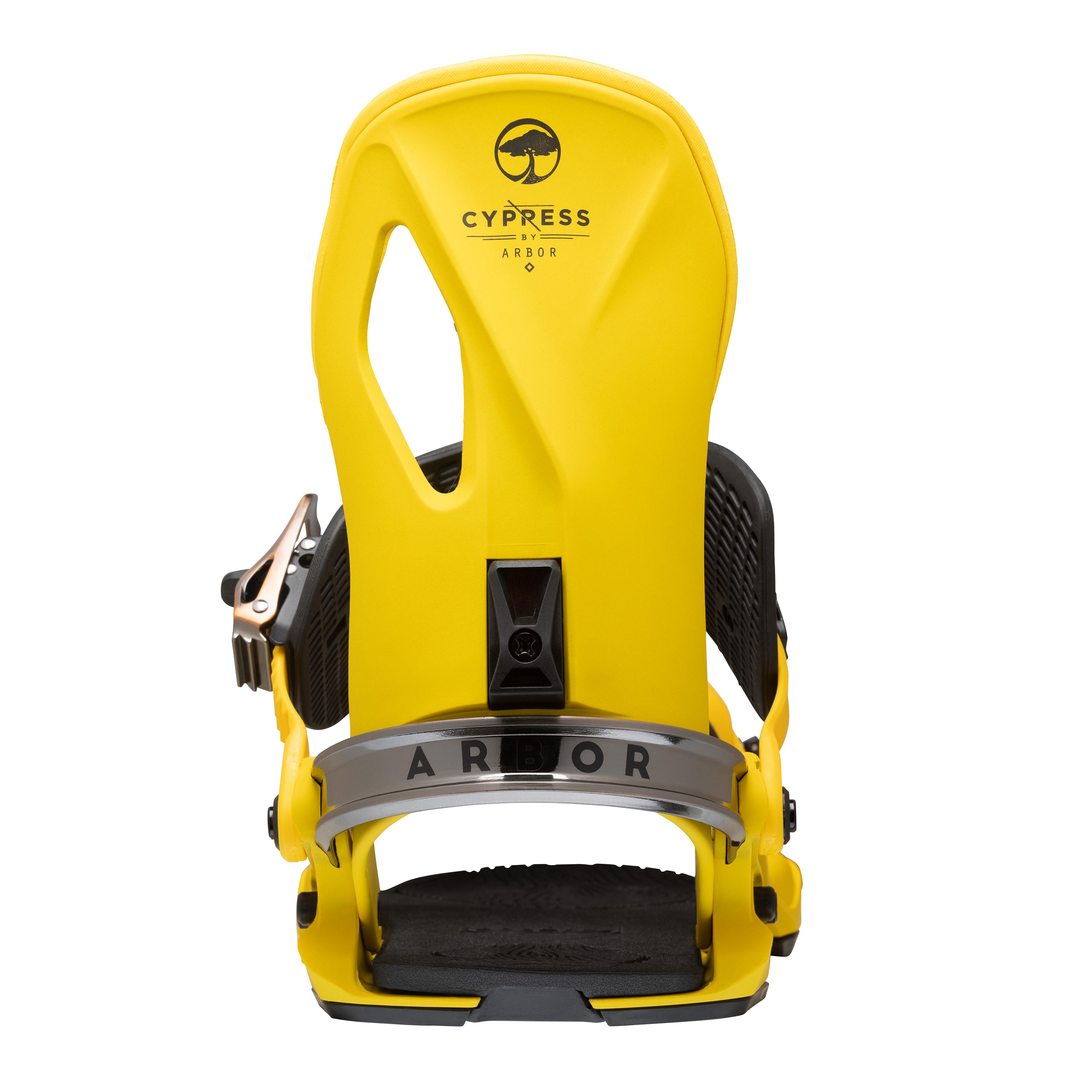 Arbor Snowboards Cypress Yellow Bindings Arbor Collective